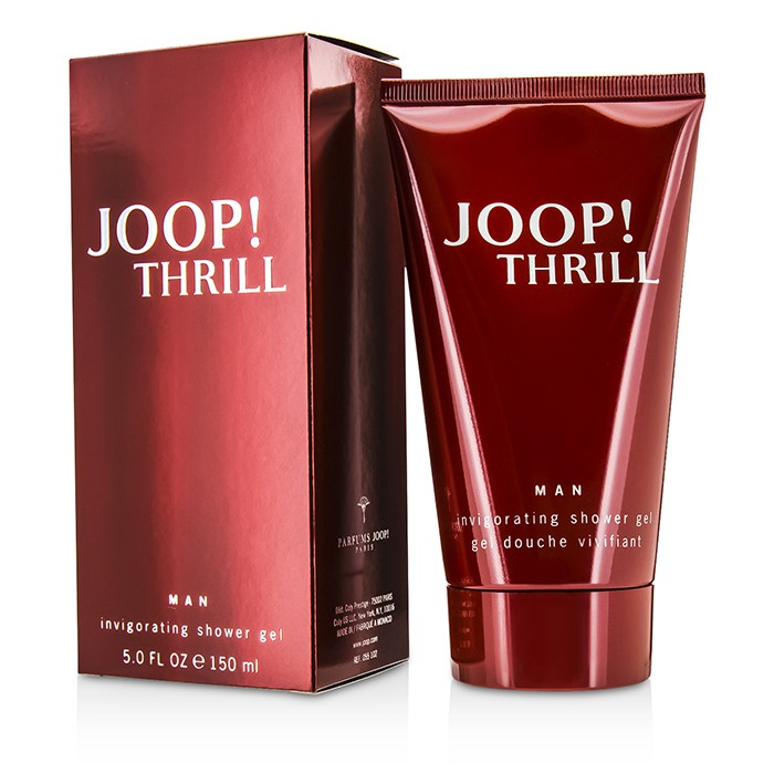 Гель для душа Joop Thrill для мужчин, 150 мл — очищение и увлажнение для кожи всех типов