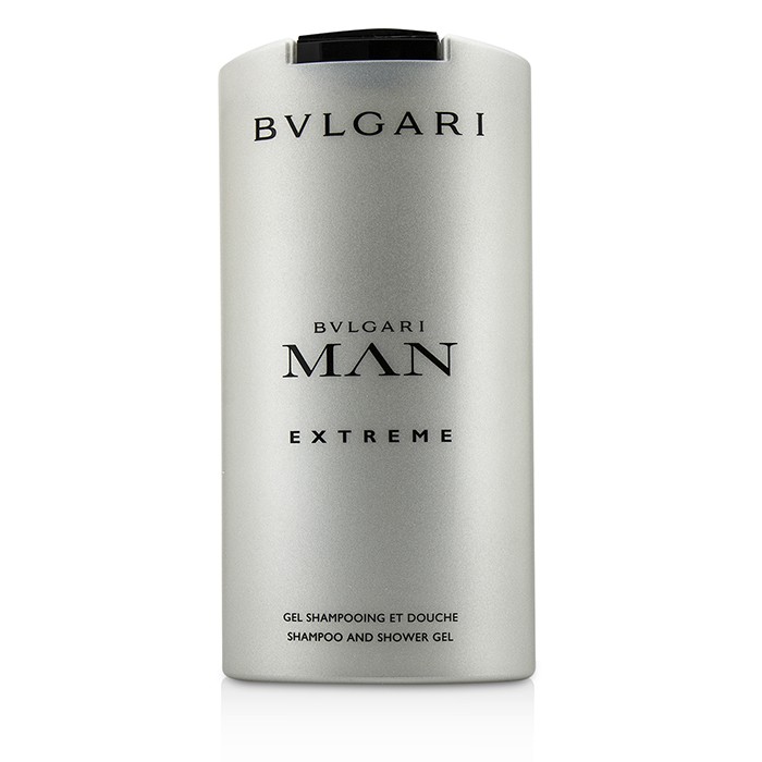 Гель для душа и шампунь Bvlgari Man Extreme с увлажняющим эффектом, 200 мл