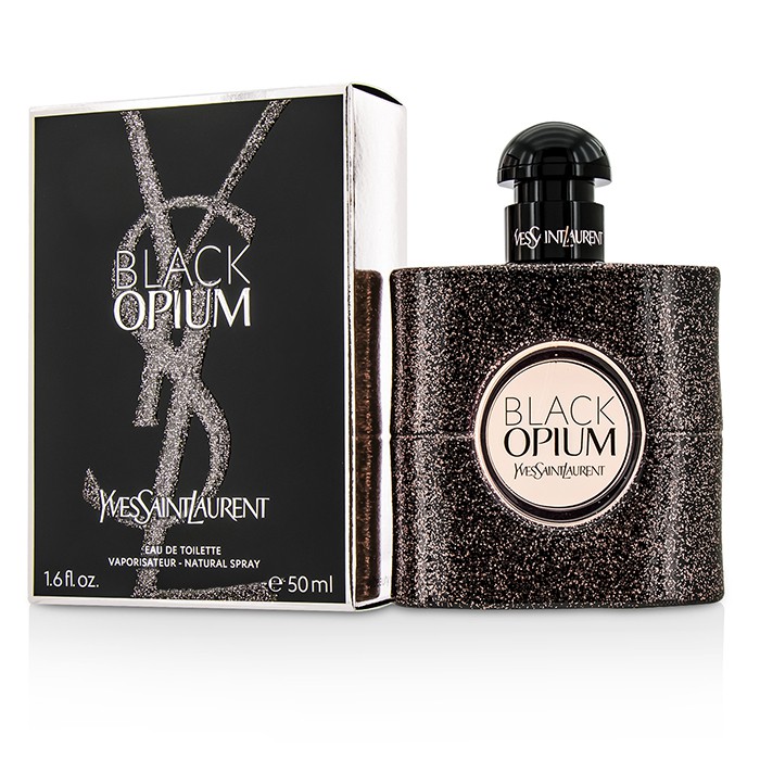 Yves Saint Laurent Black Opium туалетная вода, цветочно-гурманский аромат для женщин, 50 мл