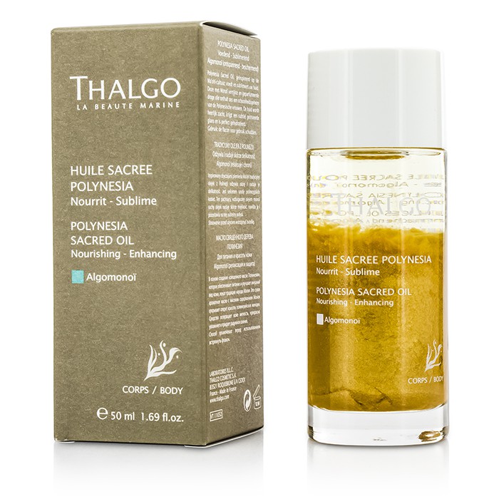 Thalgo полинезийское священное масло для тела и волос с Algo-Monoi Sargassum 50 мл