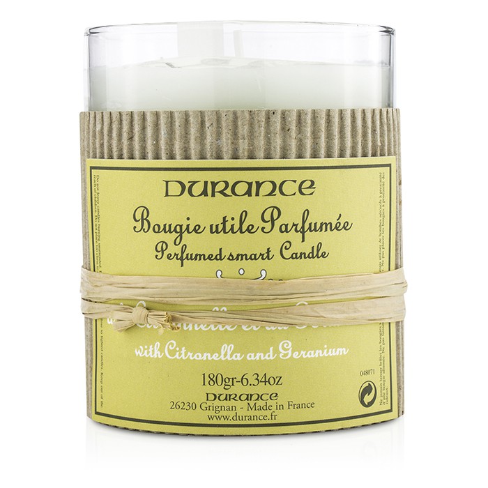 Ароматизированная свеча Durance с цитронеллой и гераниумом, 180 г
