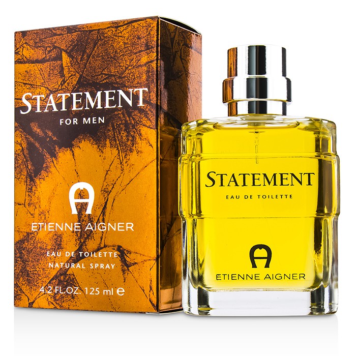 Aigner Statement туалетная вода для мужчин с цветочно-фруктово-кожаным ароматом, 125 мл