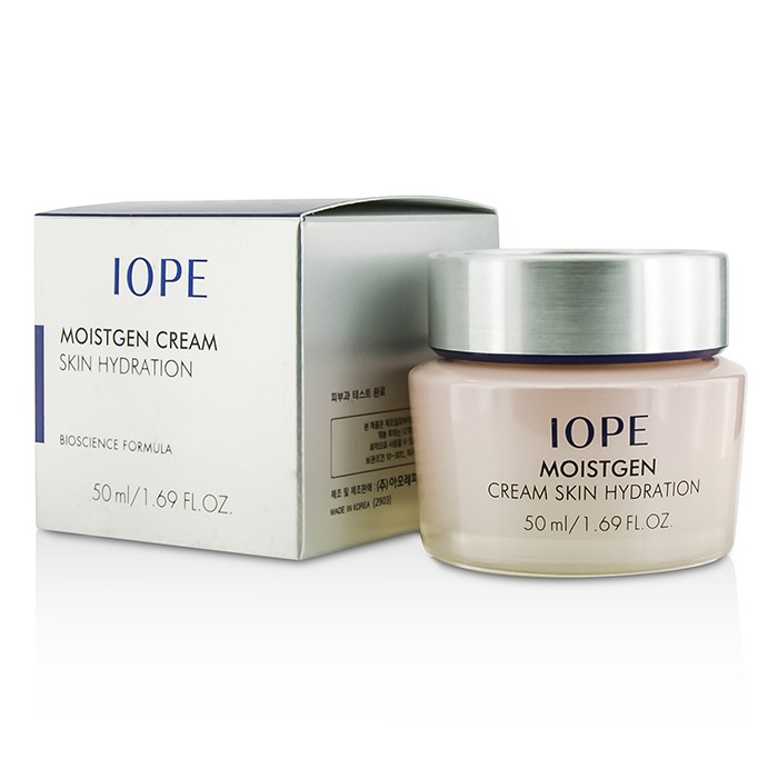 Крем для лица IOPE Moistgen с растительными экстрактами, 50 мл, мощное увлажнение для сухой и чувствительной кожи