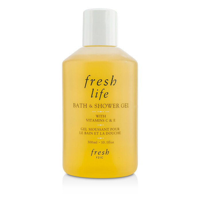 Гель для душа Fresh Life с маслами ши и витаминами C и E, 300 мл