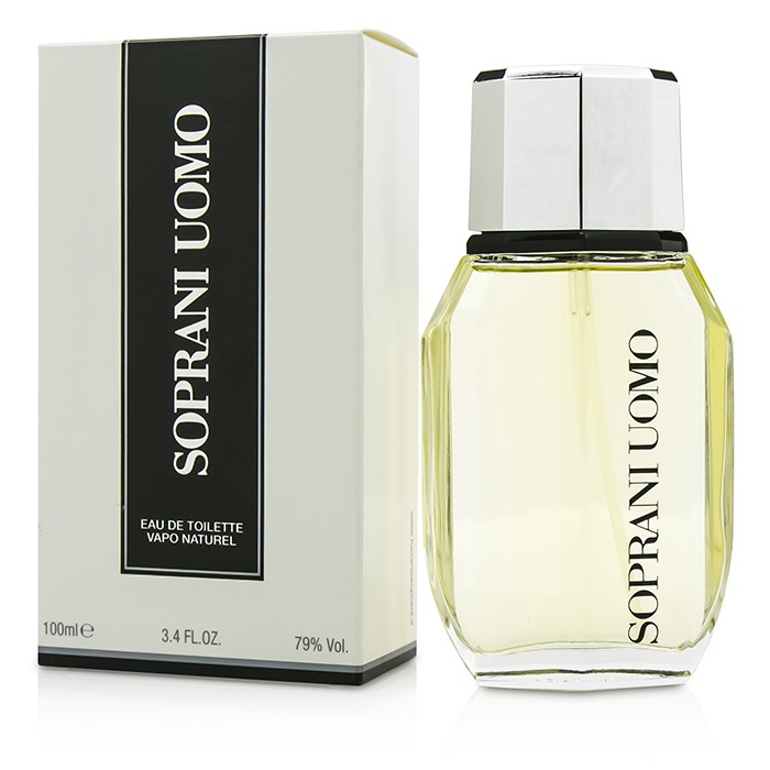 Eau De Toilette Soprani Uomo с древесными нотами для мужчин 100 мл
