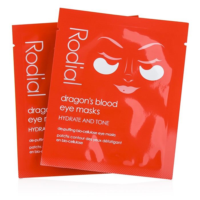Маски для глаз с гиалуроновой кислотой и экстрактом арники Rodial Dragon's Blood 8x5 г