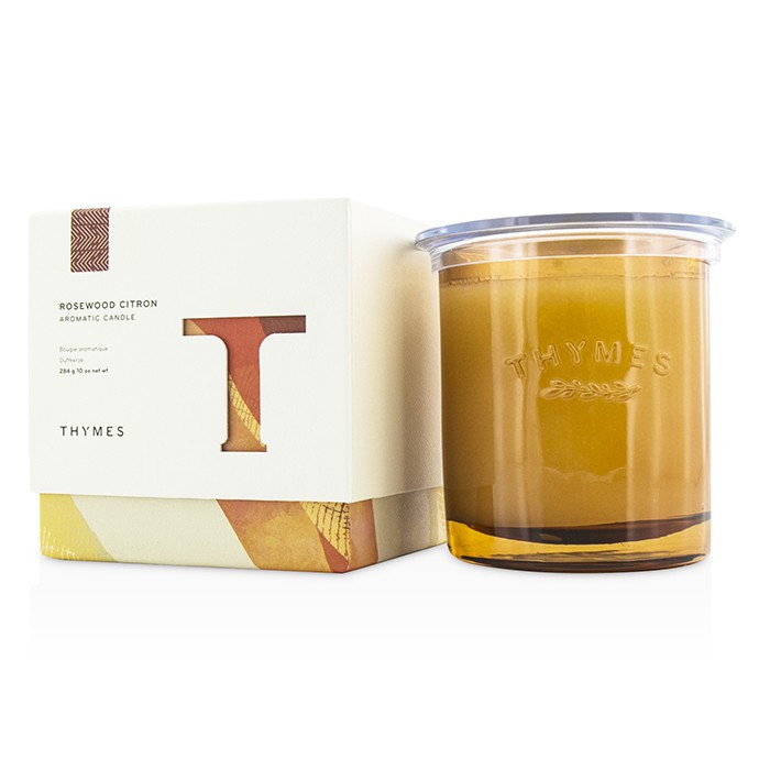 Ароматическая свеча Thymes «Розовое дерево и цитрон», 284 г
