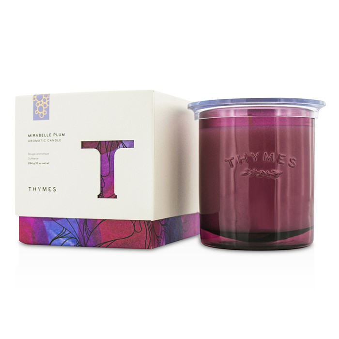 Ароматическая свеча Thymes с ароматом слив Mirabelle Plum, 284 г