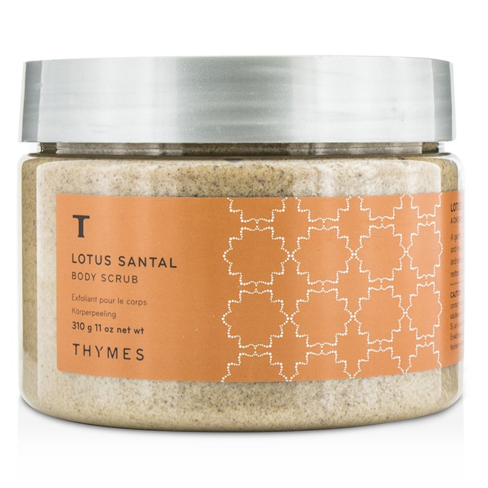 Скраб для тела Lotus Santal с маслами арганы и экстрактами семян амаранта, 310 г