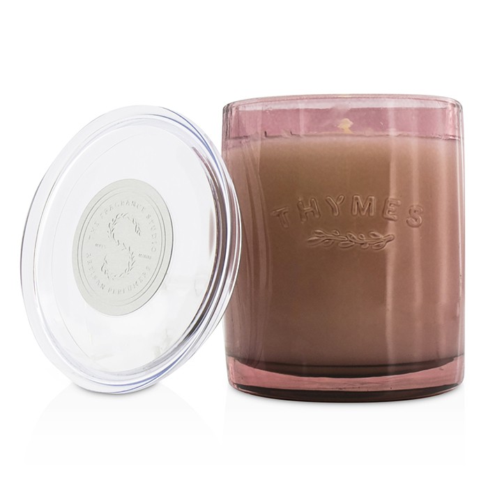 Ароматическая свеча Thymes «Кимоно Роза» 284 г — нежный цветочный аромат для уюта и расслабления