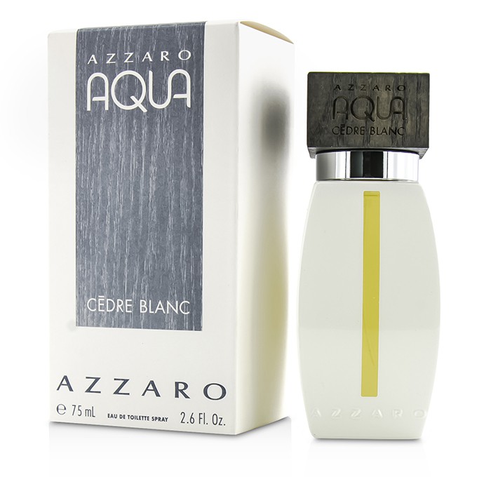 Loris Azzaro Aqua Cedre Blanc туалетная вода для мужчин, 75 мл, с древесными и цветочными нотами
