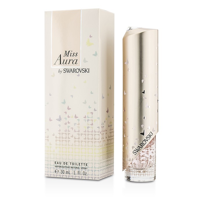 С туалетной водой Miss Aura от Swarovski, 30 мл, цветочно-фруктовый аромат для женщин