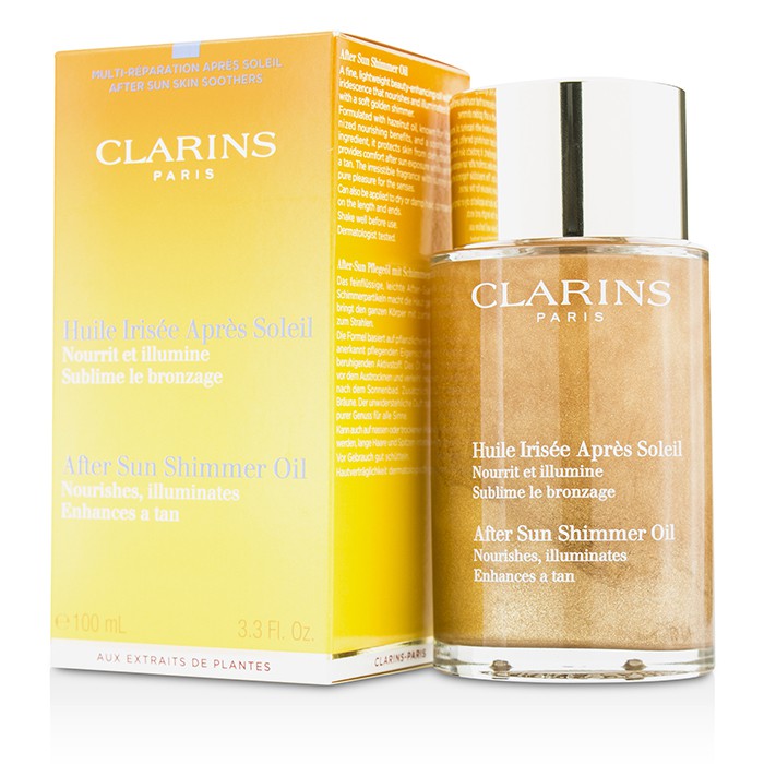Масло для тела Clarins после загара с ореховым маслом, 100 мл