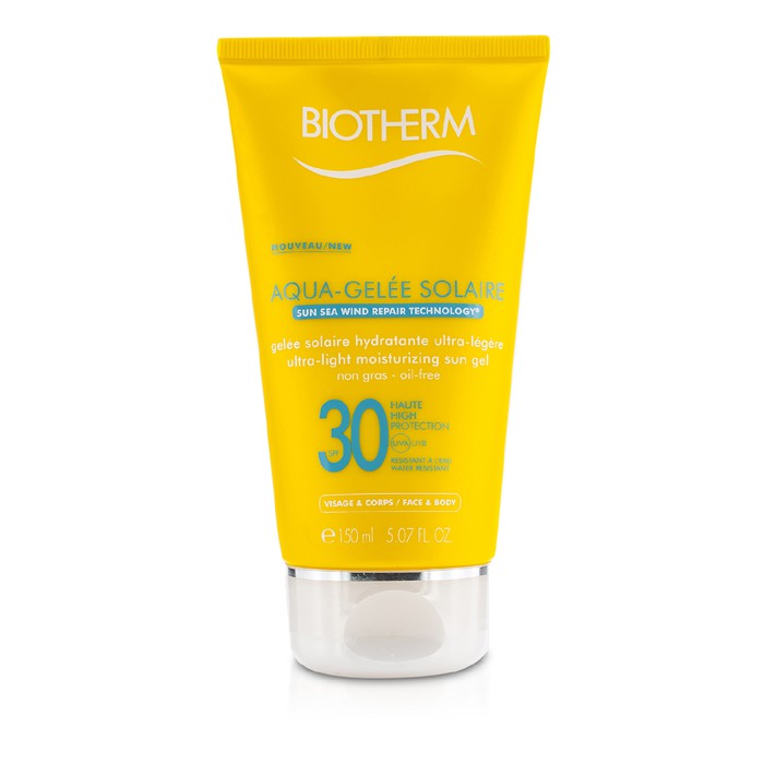 Biotherm увлажняющий солнцезащитный гель SPF 30 для лица и тела 150 мл