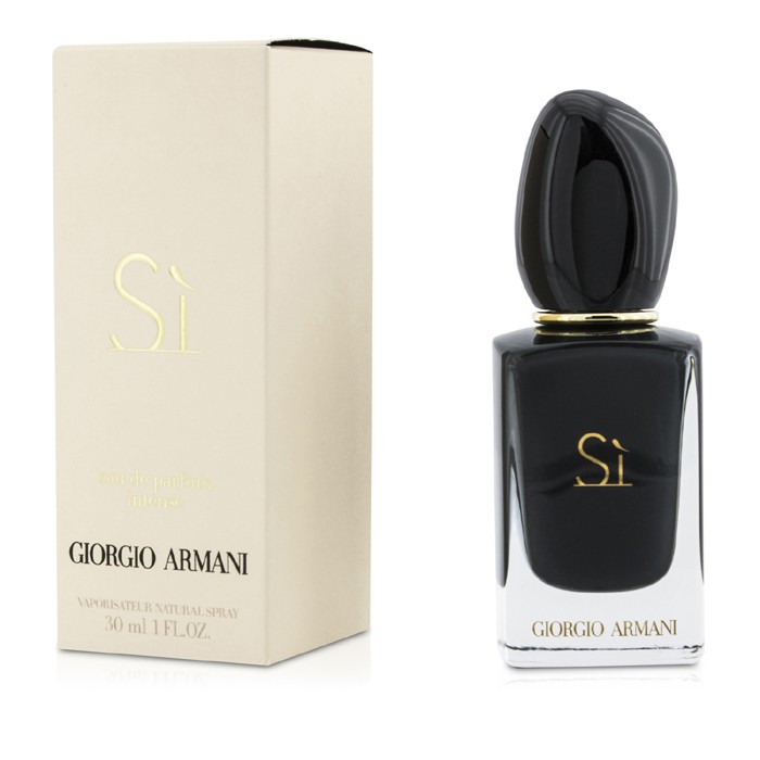 Giorgio Armani Si Eau De Parfum Intense для женщин, 30 мл — насыщенный аромат с черной смородиной и розой