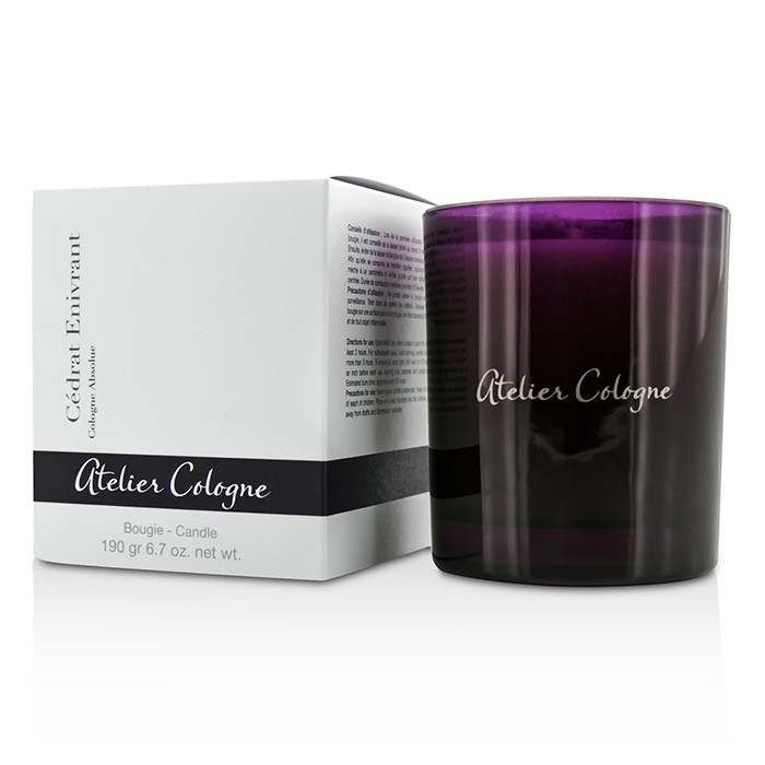 Ароматизированная свеча Atelier Cologne с цитрусом 190 г для уюта и комфорта в доме