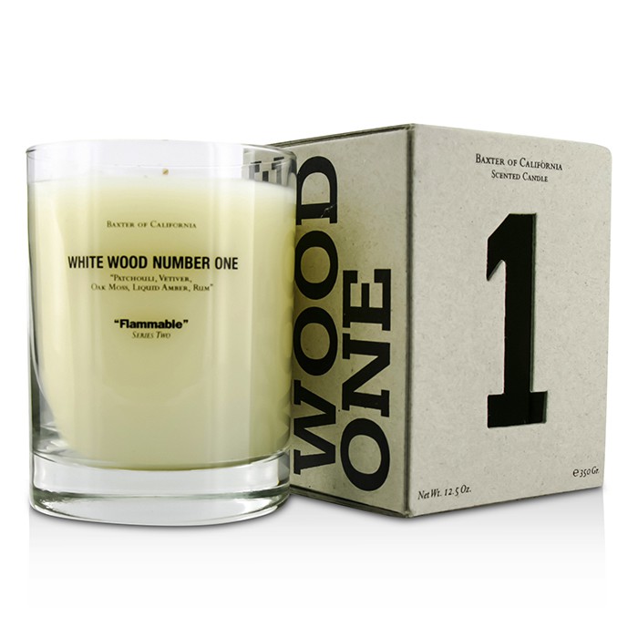 Ароматическая свеча White Wood One с соевым воском, 350 г