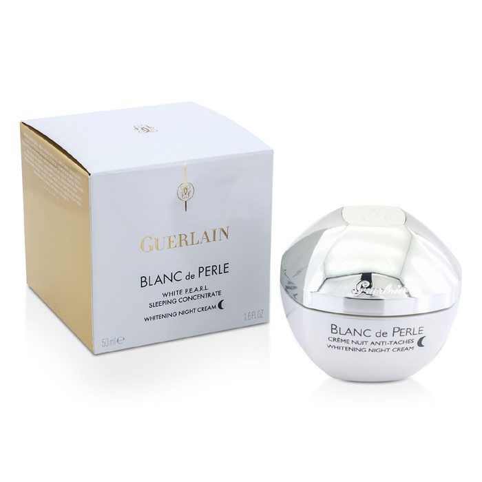 Ночной крем-гель для лица с осветляющим эффектом 50 мл Guerlain Blanc De Perle