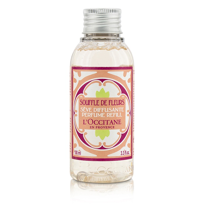 Перезаправка для диффузора L'Occitane с цветочным ароматом White Blossoms, 100 мл