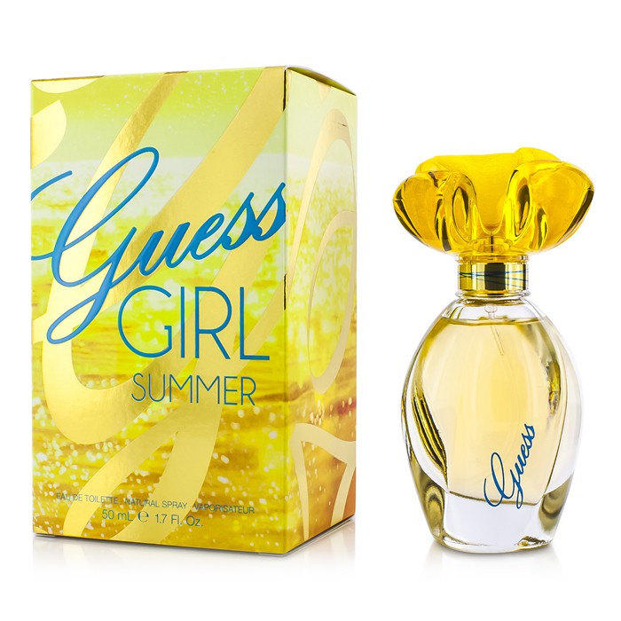 Guess Girl Summer туалетная вода для женщин с нотами бергамота и мандарина, 50 мл