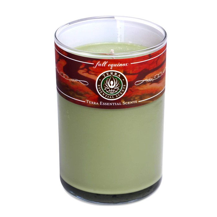 Ароматическая свеча Terra Essential Scents с соевым воском и эфирными маслами, 340 г