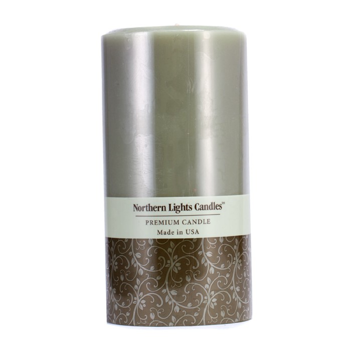 Ароматическая свеча Northern Lights Candles с ароматом лайма и базилика (7,6 см)