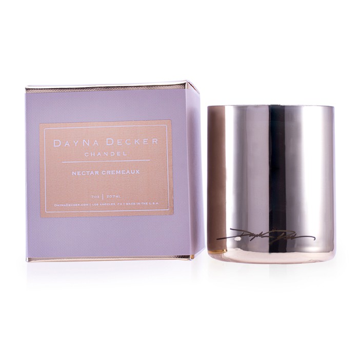 Ароматическая свеча DayNa Decker Nectar Cremeaux с натуральным воском и EcoWood Wick™, 207 мл