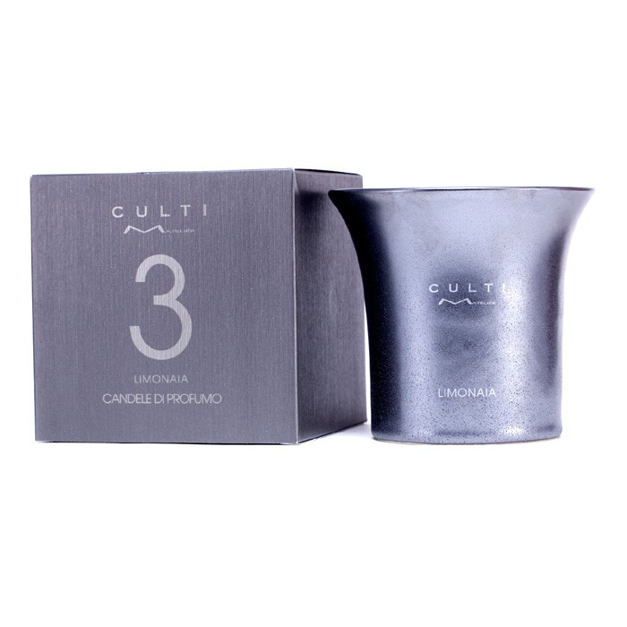 Ароматическая свеча Culti Matelier 03 Limonaia с цитрусовым ароматом, 200 г