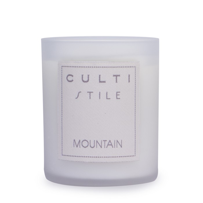 Culti ароматическая свеча Mountain, 190 г — уютный акцент для вашего интерьера с длительным горением и чувственным ароматом.