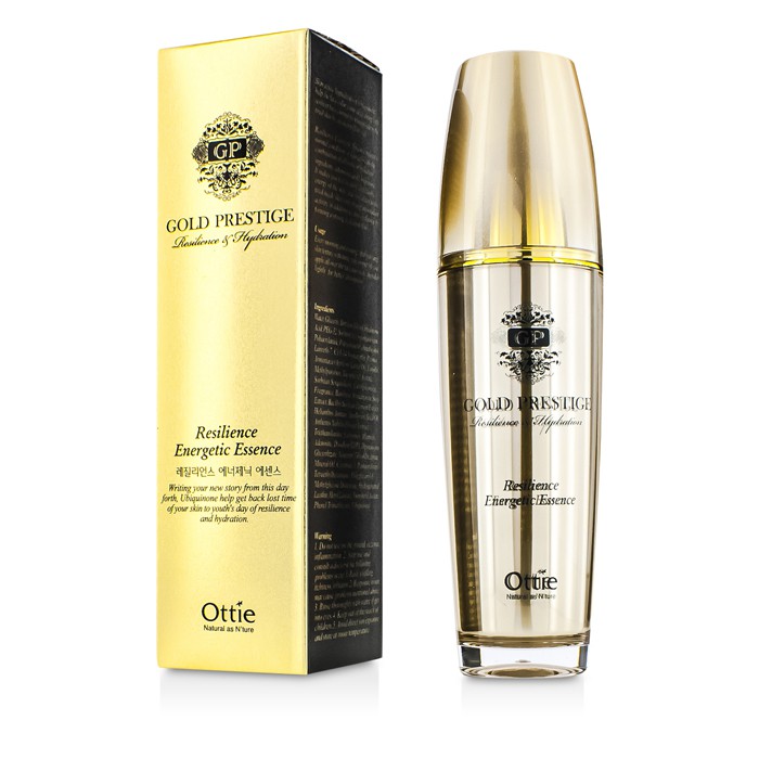 Энергетическая эссенция Ottie Gold Prestige с коэнзимом Q10 для лица, 40 мл