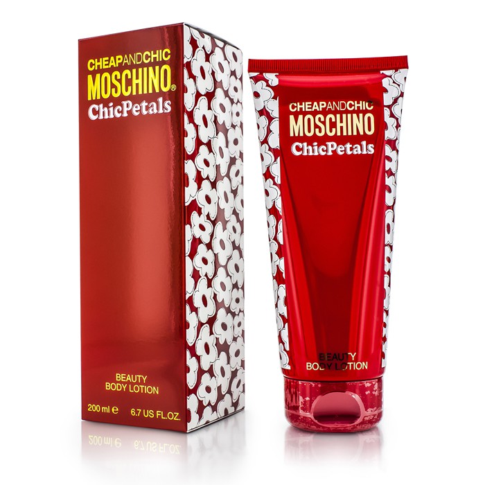 Масло для тела Moschino Cheap & Chic Chic Petals с увлажняющим эффектом, 200 мл