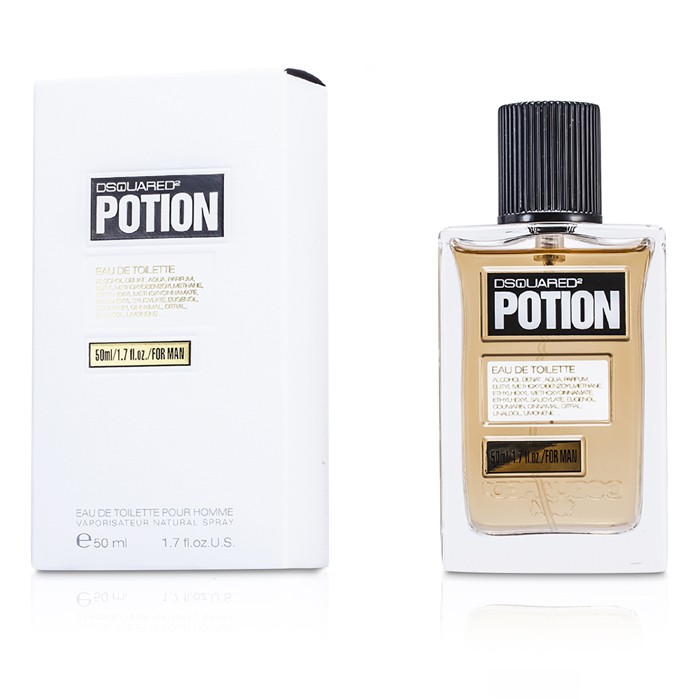 Dsquared2 Potion туалетная вода, 50 мл — древесный аромат с нотами мяты, розы и мускуса для мужчин