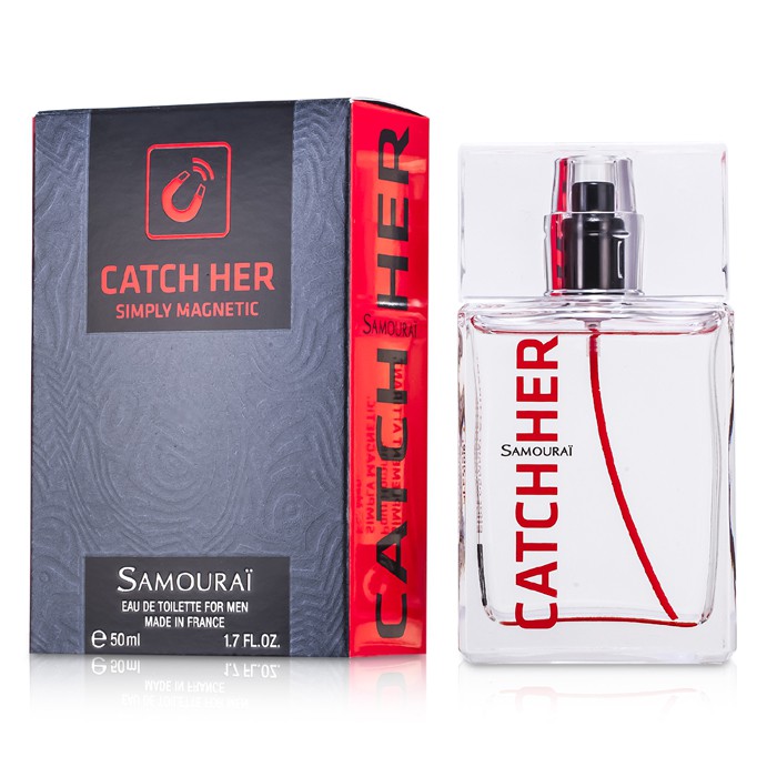 туалетная вода Catch Her от Samourai, унисекс, 50 мл, свежие и пряные ноты