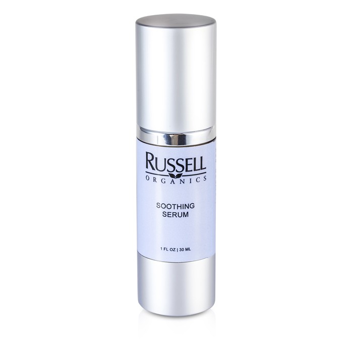 Успокаивающая сыворотка для лица с алоэ вера и лавандой 30 мл Russell Organics