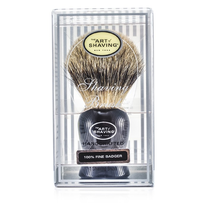 Fine Badger Shaving Brush - Black 1pc
