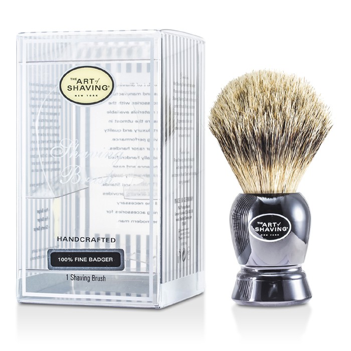 Fine Badger Shaving Brush - Black 1pc