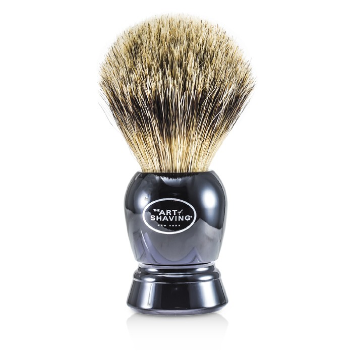 Fine Badger Shaving Brush - Black 1pc