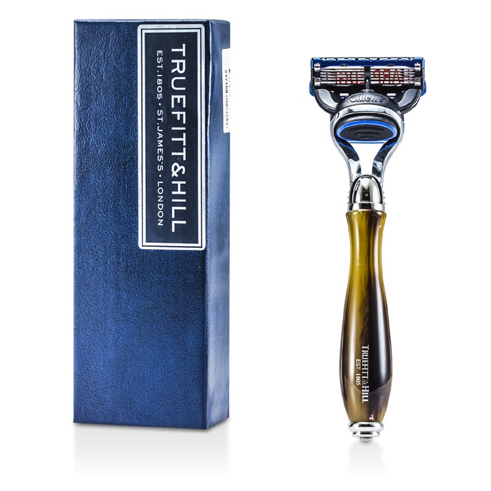 Бритва Wellington с системой Gillette Fusion для гладкого бритья, ручная работа, 1 шт.