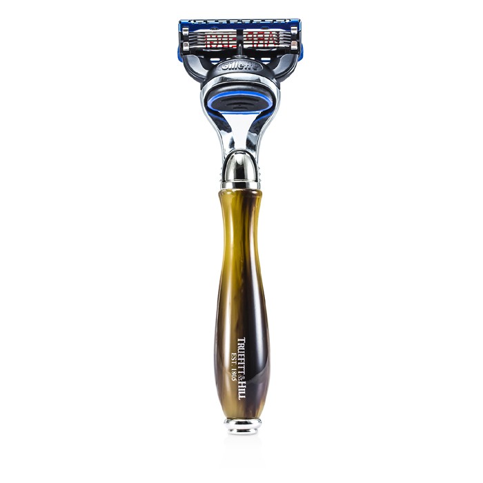 Бритва Wellington с системой Gillette Fusion для гладкого бритья, ручная работа, 1 шт.