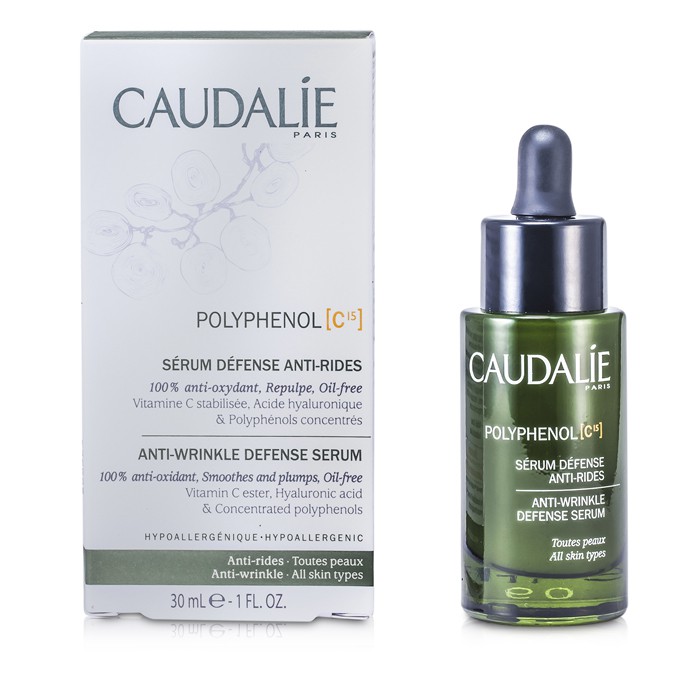 Сыворотка Caudalie с полифенолами и витамином C для лица, 30 мл