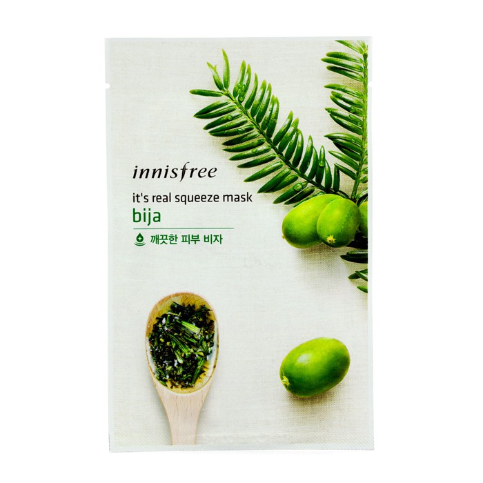 Маска для лица Innisfree с маслом торрея и экстрактами Чеджу, 10 шт.