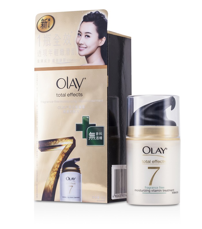 Крем для лица Olay с витаминами 50 г - увлажнение и борьба с признаками старения, без аромата.