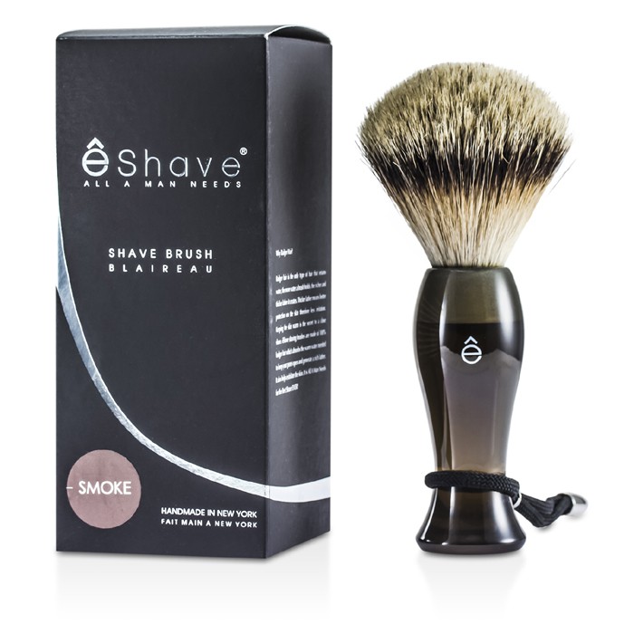 Бритвенная щетка Eshave из натурального барсучьего волоса для гладкого бритья, 1 шт.
