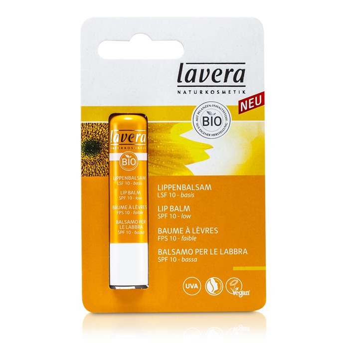 Увлажняющий бальзам для губ Lavera с SPF10, 4.5 г