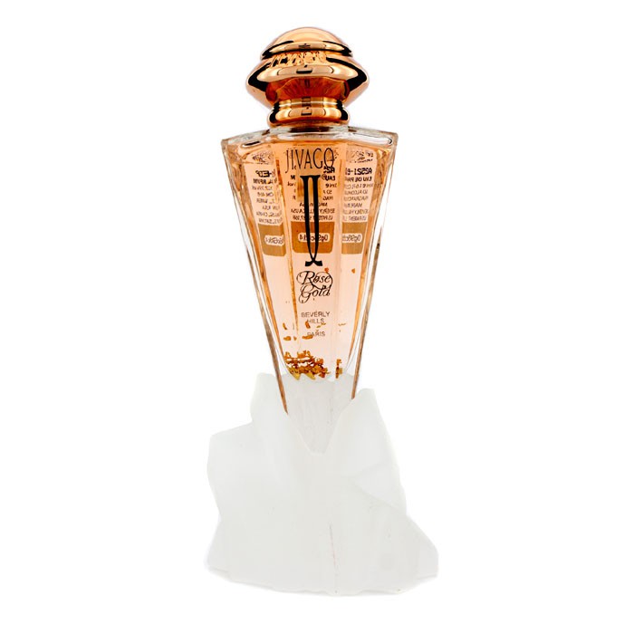 Jivago Rose Gold Eau De Parfum, 50 мл — цветочно-фруктовый парфюм для женщин с нотами лимона, розы и ванили