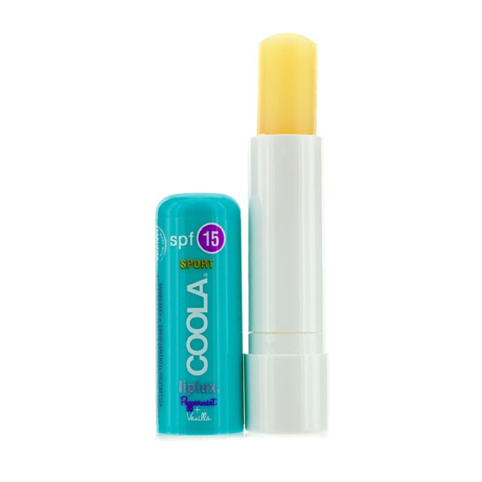Увлажняющий бальзам для губ Coola с SPF 15, 4.2 г, ванильно-мятный аромат