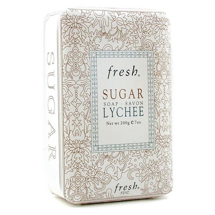 Мыло Sugar Lychee с глицерином и маслом ши для увлажнения кожи, 200 г