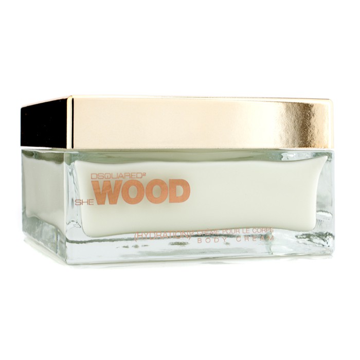 Крем для тела Dsquared2 She Wood увлажняющий с ароматом, 200 мл