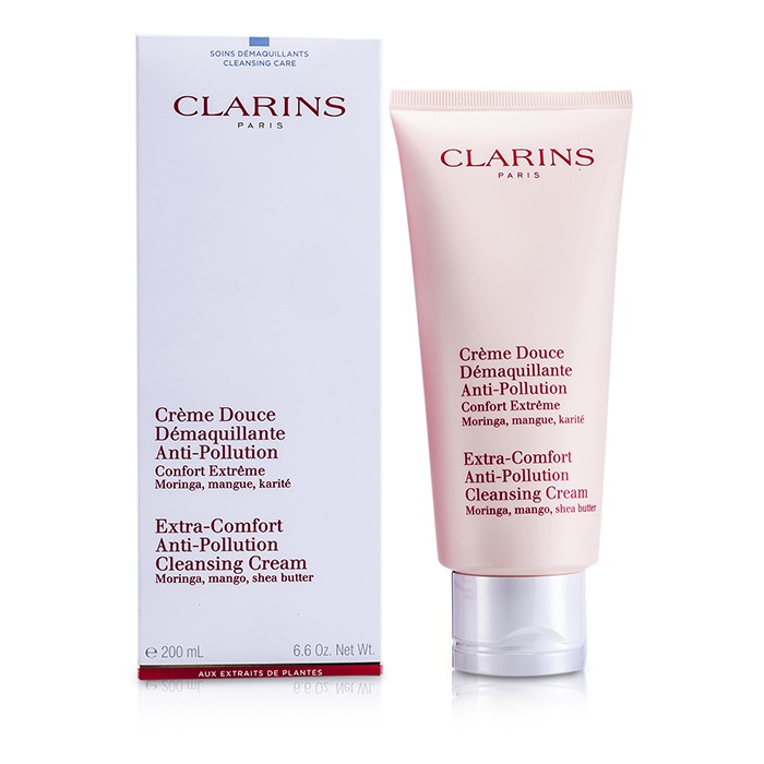 Крем для очищения лица Clarins с экстрактами моринги, ши и манго, 200 мл