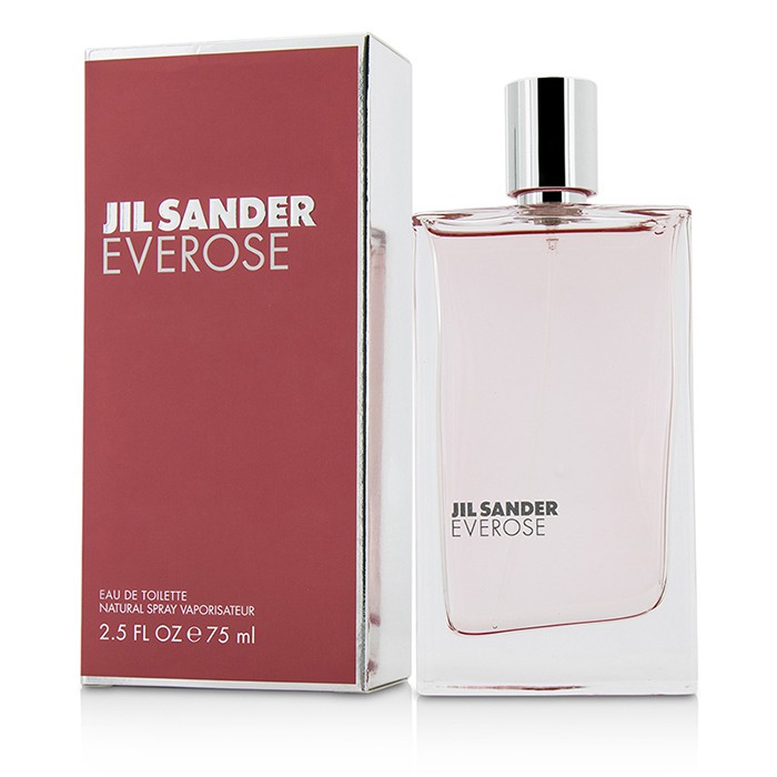Парфюмированная вода JIL Sander Everose, 75 мл — шипрово-цветочный аромат для женщин с нотами розы и грейпфрута.